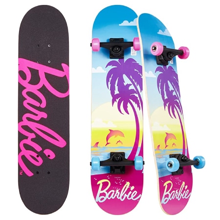 Barbie Skateboard with Printed Graphic Grip Tape Review
