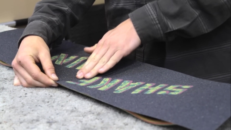 Preparing Skateboard Deck