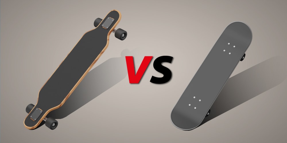 Skateboard vs Longboard