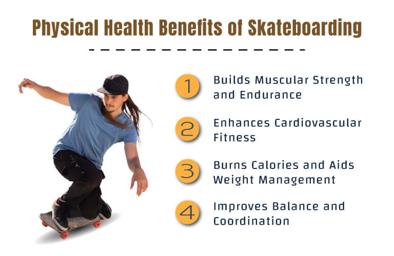 Physical Health Benefits of Skateboarding