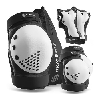 SKATEWIZ Skateboard Protective Gear Set