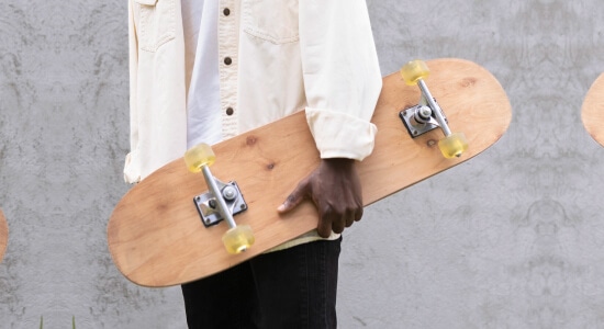 The Standard Skateboard Hold